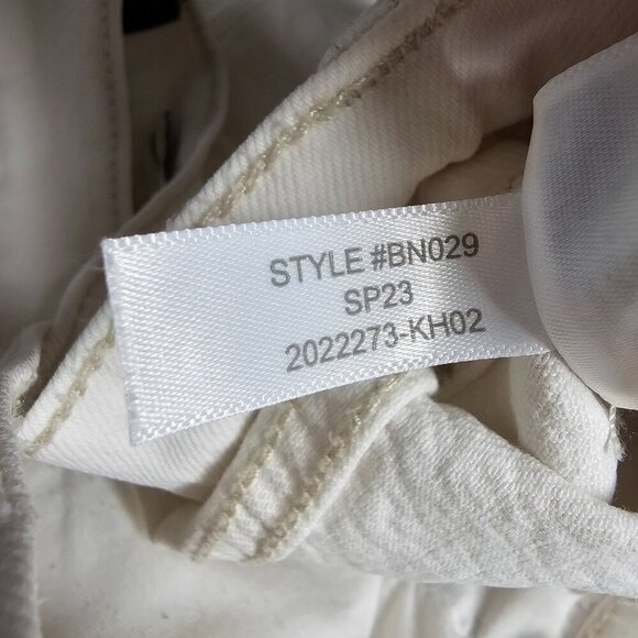 J.Crew Womens High-Rise Straight Jeans Premium Edition Re-Imagined White Size 31 - Picture 9 of 16